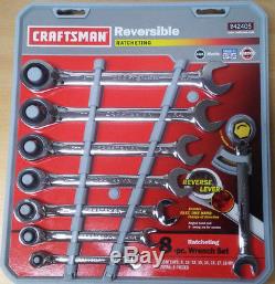 Craftsman USA 8 Pièces Métrique Réversible Clé À Clé Clé 8mm-18mm