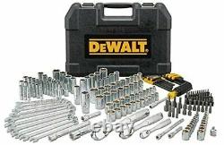 Dewalt Dwmt81534 205pc Mechanics Tool Set Sockets Wrenches Metric Sae Nouveau