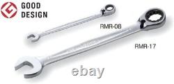 Ensemble De Clé En Verre À Cliquet Interchangeable Rmr700 Noir Contenu 7 Points