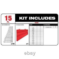 Ensemble De Clé Milwaukee 144-position Flex-head Ratcheting Sae Metric (30-piece)