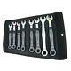 Ensemble De Clés Combinées Wera Ratcheting 8 Pièces Sae In Pouch Allemagne