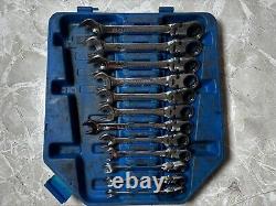 Ensemble complet de clés à cliquet à tête flexible Cornwell Tools CRW12MS4B CRW8SFB