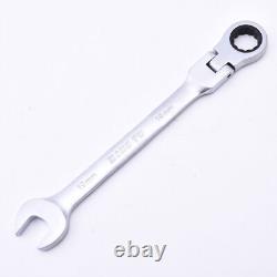 Ensemble d'outils à clés à cliquet à tête flexible de 8 à 24 mm