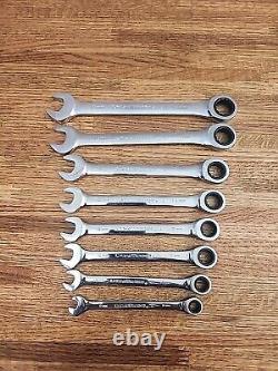 Ensemble de clés à cliquet Gearwrench métriques et SAE, ensemble de 16 pièces