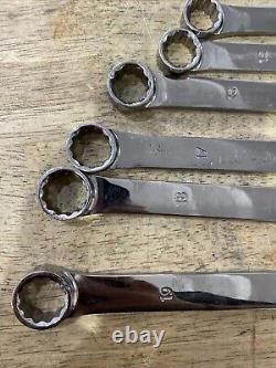 Ensemble de clés à cliquet à tête flexible de 8 à 19 mm MAC TOOLS SRDBL1212PT en métrique à 12 points en condition presque neuve