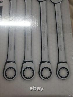 Ensemble de clés à cliquet combinées à denture de 90 dents MATCO Tools S9GRCM4 4 pièces