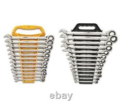 Ensemble de clés à cliquet combinées métriques et SAE de 25 pièces GEARWRENCH 86700