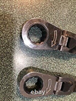 Ensemble de clés à cliquet métriques courtes à flexion de 7 pièces Craftsman