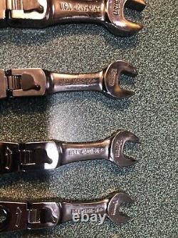 Ensemble de clés à cliquet métriques courtes à flexion de 7 pièces Craftsman