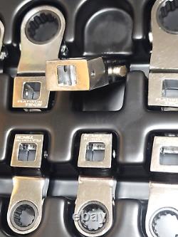 Ensemble de clés à cliquet réversibles en couronne dentée métrique Platinum 13 pièces #99730