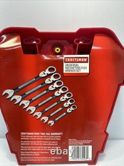 Ensemble de clés à molette flexibles à cliquet universelles Craftsman 7 pièces 35271