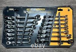 Ensemble de clés à rochet flexibles 14 pièces GearWrench 85141 SAE / métrique