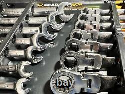 Ensemble de clés à rochet flexibles 14 pièces GearWrench 85141 SAE / métrique