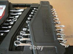 Ensemble de clés mixtes Craftsman de 52 pièces en pouces et en métrique SAE Midget - 70699 Nouveau