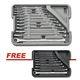 Gearwrench 12 Pc Xl Metric Gearbox Jeu De 2 Clés À Douille 85988 Gratuit 85998