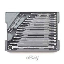 Gearwrench 17 Pièces XL Gearbox Double Box Ratcheting Wrench Set Métrique 85989
