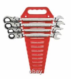 Gearwrench 4 Piece Standard (sae) Flex Head Ratcheting Wrench Set 13/16 1 Pouce