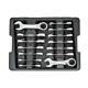 Gearwrench 85206 14pc Ratcheting Combinaison Stubby Wrench Set