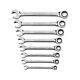 Gearwrench 85599 Cliquet De 8 Pièces Combo Combo Ensemble De Clé Nouveau