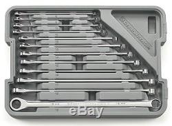 Gearwrench 85988 12 Piece XL 0º Gear And Box Ratcheting Wrench Set Metric
