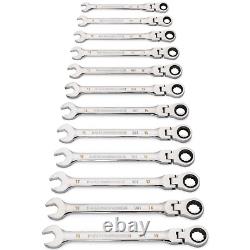 Gearwrench 86727 12pc 90t 12 Pt Flex Cliquet Combiné De Clé Métrique