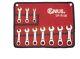 Genius Tools 10 Pièces Mettric Stubby Ensemble De Clé À Cliquet Combiné Gw-7610m
