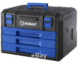 Kobalt 227pc Mecanic Socket Ratchet Combo Wrench Tool Set 1/4 3/8 1/2 Dr MM Sae