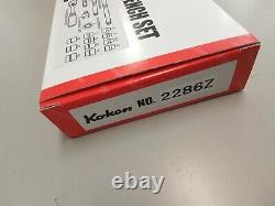 Koken 2286z Z-eal 1/4 6,35mm Ensemble De Clé De Socket 17 Pièces 2286z Japon Nouveau