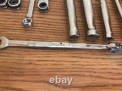 Lot d'outils d'avion 1/4 3/8 Drive Hi Torque Hi Lok Roller Ratchet Wrench Set