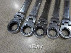 Matco Tools 12 Pièces 0 ° Flex Clé À Cliquet Extra Longue Srfbzlm102ta