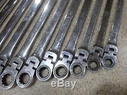 Matco Tools 12 Pièces 0 ° Flex Clé À Cliquet Extra Longue Srfbzlm102ta