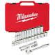 Milwaukee 48-22-9408 3/8 Pouces D'entraînement Durable Sae Ratchet Et Socket Set- 28pc