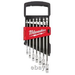 Milwaukee 48-22-9506 Ensemble De Clé Combinée De Cliquet Métrique Durable 7pc