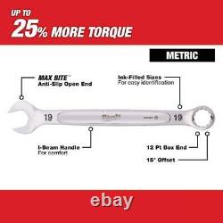 Milwaukee Clé À Cliquet Sae/beam Métrique Avec Combinaison Tête Flexible (45-pc)