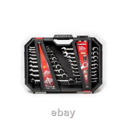 Modèle Husky Hrw20pcsmn Ratcheting Sae/mm Ensemble De Clés Combinées (20 Pièces)