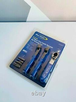 Nouveau Blue-point 7-pc Fine Tooth Ratchet Bit Miniature Wrench Set Btwsmpk