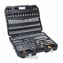 Nouveau Dewalt 192 Mécanique Piece Outils Set Non Dérapante Avec Carry Case Etanche