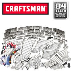 Nouveau Ensemble D'outils Mécanique 530 Pièces Craftsman Avec Clé À Cliquet À Cliquet 84t