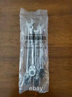Nouveau Snap Sur 4 Pc Metric Plus Réversible Cliquet À Cliquet (69mm) Soxrm704