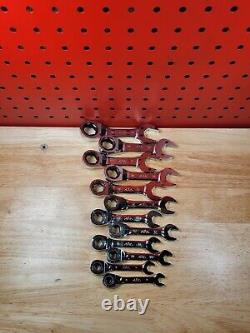 Outils Mac RWS6 Ensemble de clés à cliquet réversibles courtes à 6 points de 8 mm à 19 mm NICE