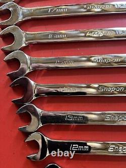 Outils Snap-on Nouveau jeu de clés à cliquet réversibles 10 pièces SOXRRM MANQUANT 10-11