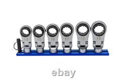 Outils Vim 3/8 Drive 6pc Nano Flex Offset Ratchet NORA150 NOUVEAU