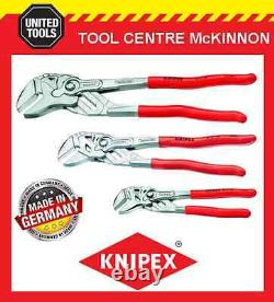 Pileurs Ajustables Knipex 3pce Set 8603180, 8603250 & 8603300