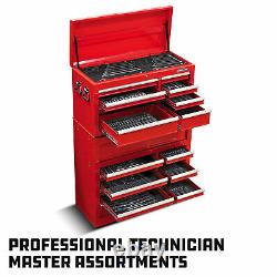 Powerbuilt 11 Pieces Pro Tech Sae Remplacement Réversible Ensemble De Clé Combinée