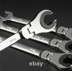 Ratchetfix Tubing Wrench Withmovable Head Car/air Conditioner Tubing Repair Tool
