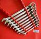Snap-on Tools Rare Blue-point 9pc Imperial Sae Ratchet Spanner Set (886)