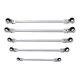 Steelman Pro 96746 Jeu De 5 Clés À Cliquet À Cliquet Avec Embout Double Profond (métrique)
