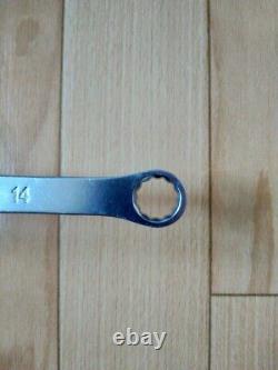 Tone Offset Ring Ratchet Wrench Long Flex Head Set 10-17mm Rma400l Noir 4pcs