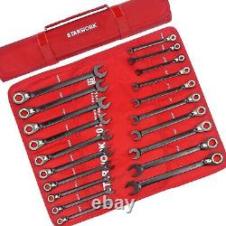 Véritable mécanicien 20 pièces 120T Ensemble de clés mixtes à cliquet réversible
