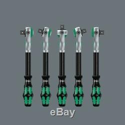 Wera 8100 Sa 9 Zyklop Speed ​​ratchet Set 1/4 Imperial Drive 05004019001